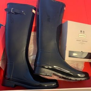 Never worn Hunter boots